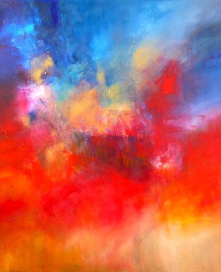 770x947 Saatchi Art Golden At The Break Of Dawn Painting By Christian Bahr - Dawn Painting