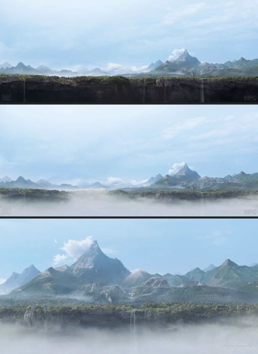 984x1351 Chronicles Of Narnia 3 Marco Genovesi - Dawn Treader Painting