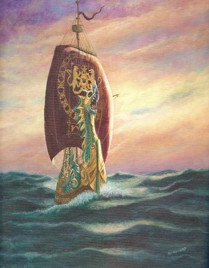 702x900 The Dawn Treader - Dawn Treader Painting