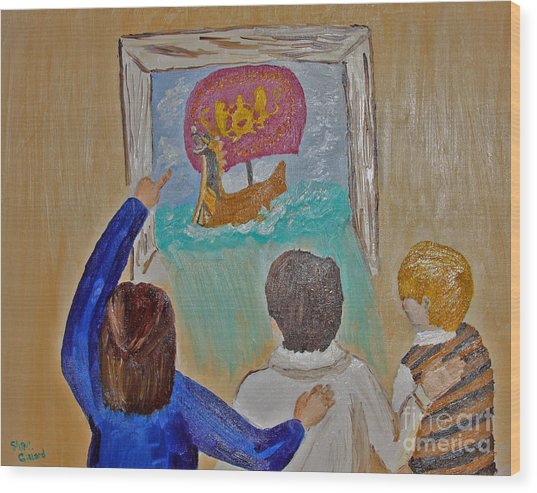 537x493 Dawn Treader Painting By Shan Gillard - Dawn Treader Painting