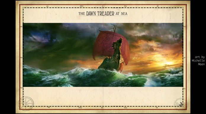 696x386 Dorotka Sapinska Voyage Of The Dawn Treader - Dawn Treader Painting