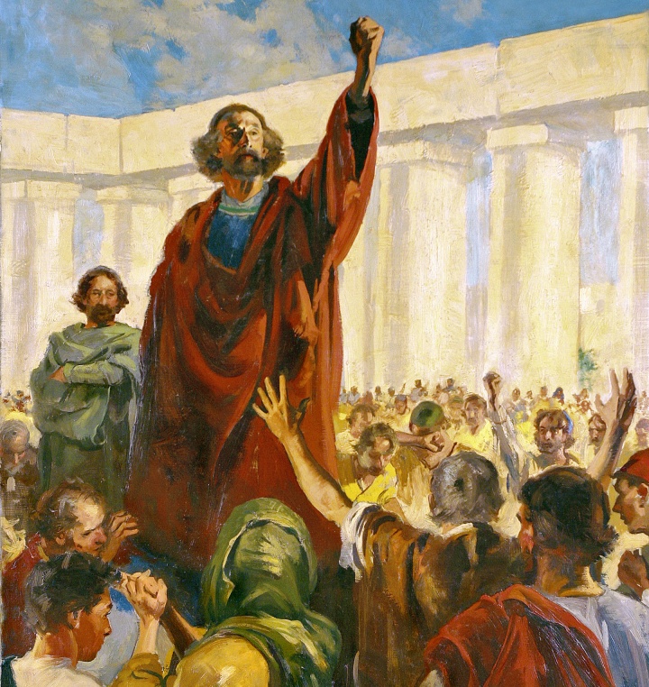 720x762 Pentecost The Power Of God In Our Lives United Church Of God - Day Of Pentecost Painting