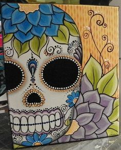 236x293 59 Best Painting Day Of The Dead Images On Sugar - Day Of The Dead Painting