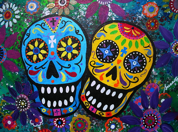 Day Of The Dead Painting at PaintingValley.com | Explore collection of ...