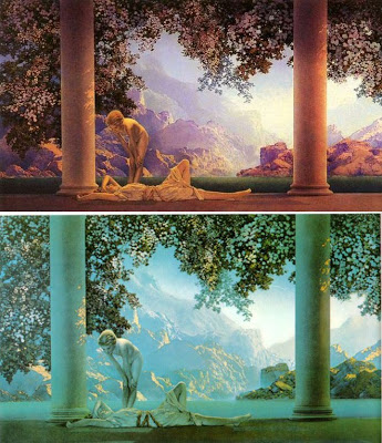 345x400 Gurney Journey Daybreak Blues - Daybreak Painting