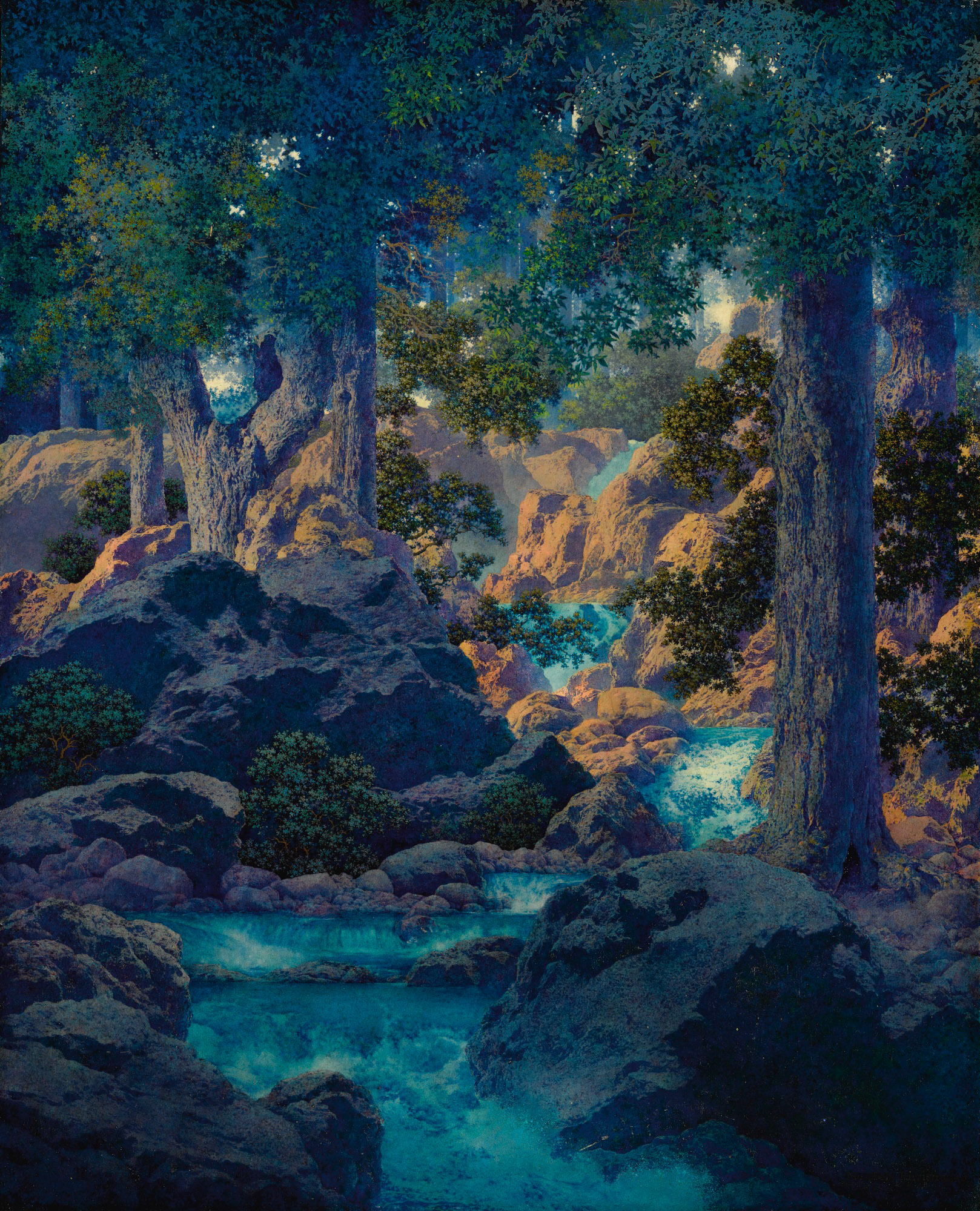 1618x2000 Maxfield Parrish The Doctrine Of Divine Light Dop - Daybreak Painting