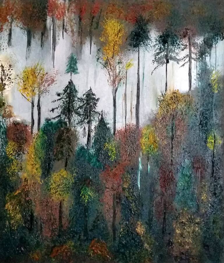 770x901 Saatchi Art Daybreak Painting By Jovan Cavor - Daybreak Painting