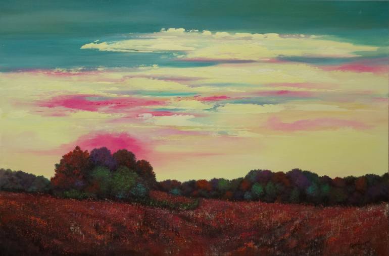 770x508 Saatchi Art Days End Painting By Faith Patterson - Days End Painting