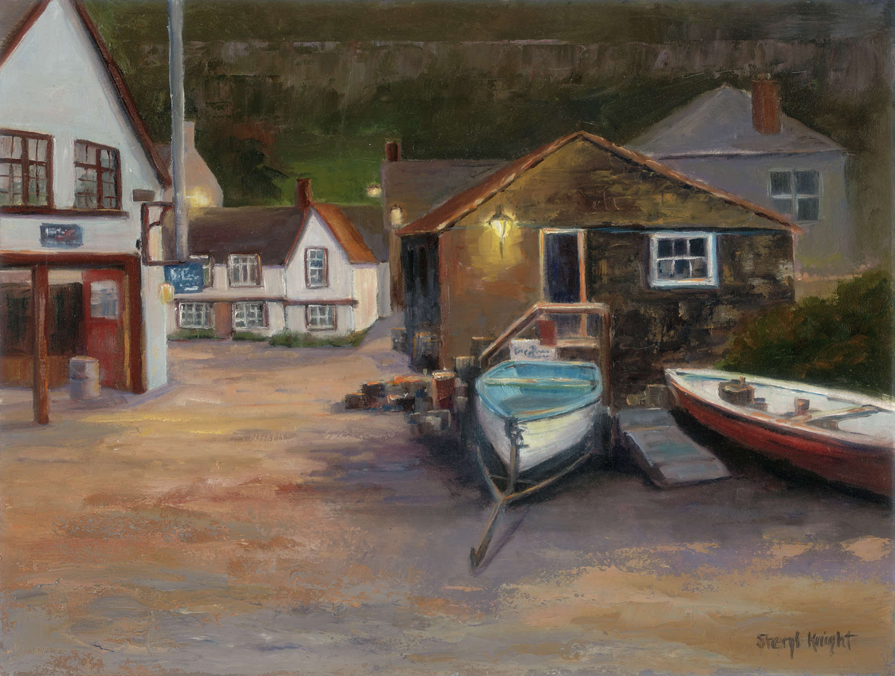 1800x1361 Day's End - Days End Painting