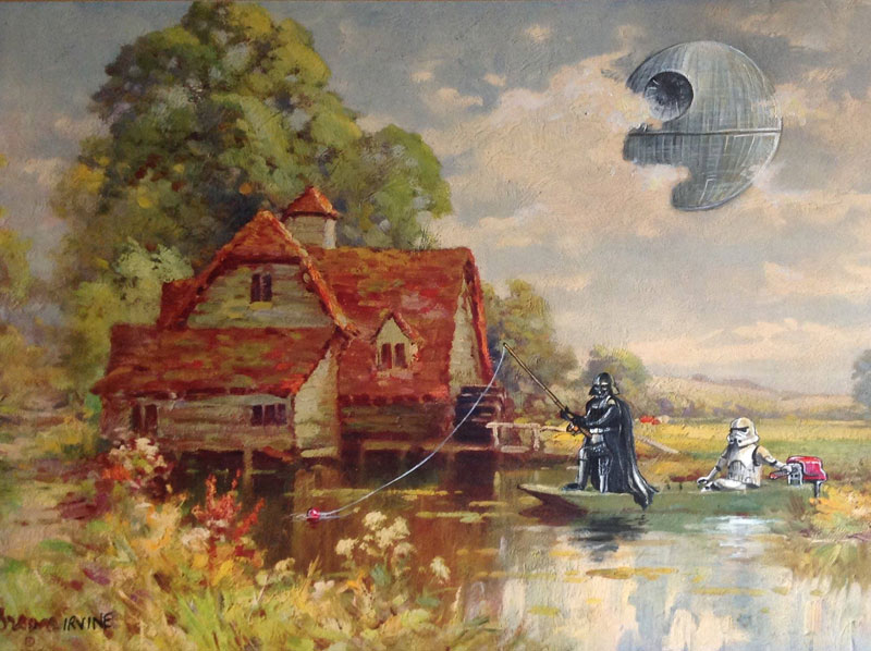 800x598 Darth On His Days Off (5 Photos) - Days Painting