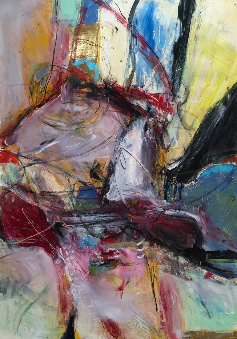 770x1101 Saatchi Art Spontaneous Days Painting By Cheryl Johnson - Days Painting