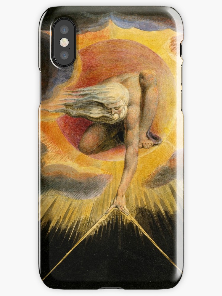 750x1000 The Ancient Of Days Painting By William Blake Iphone Cases - Days Painting