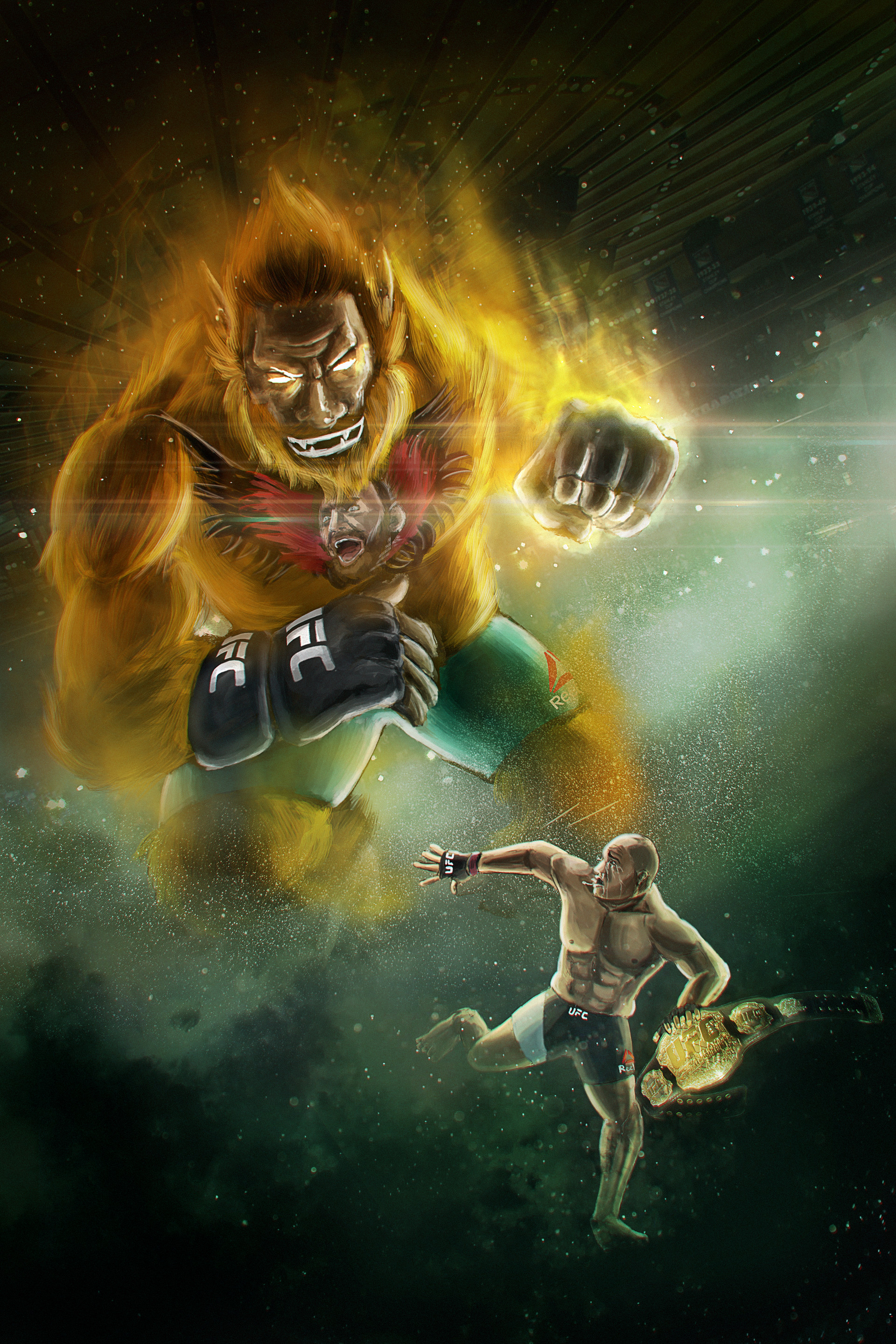 1920x2880 Artstation - Dbz Painting