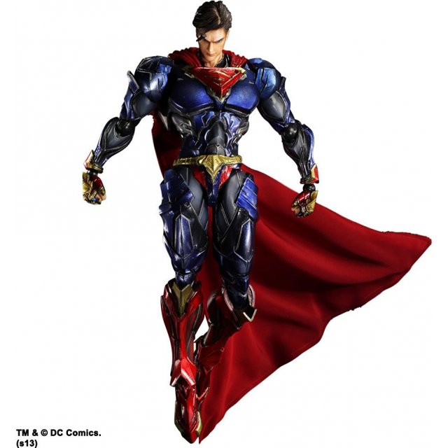 640x640 Dc Comics Variant Play Arts Kai Superman Non Scale Pre Painted - Dc Comics Painting