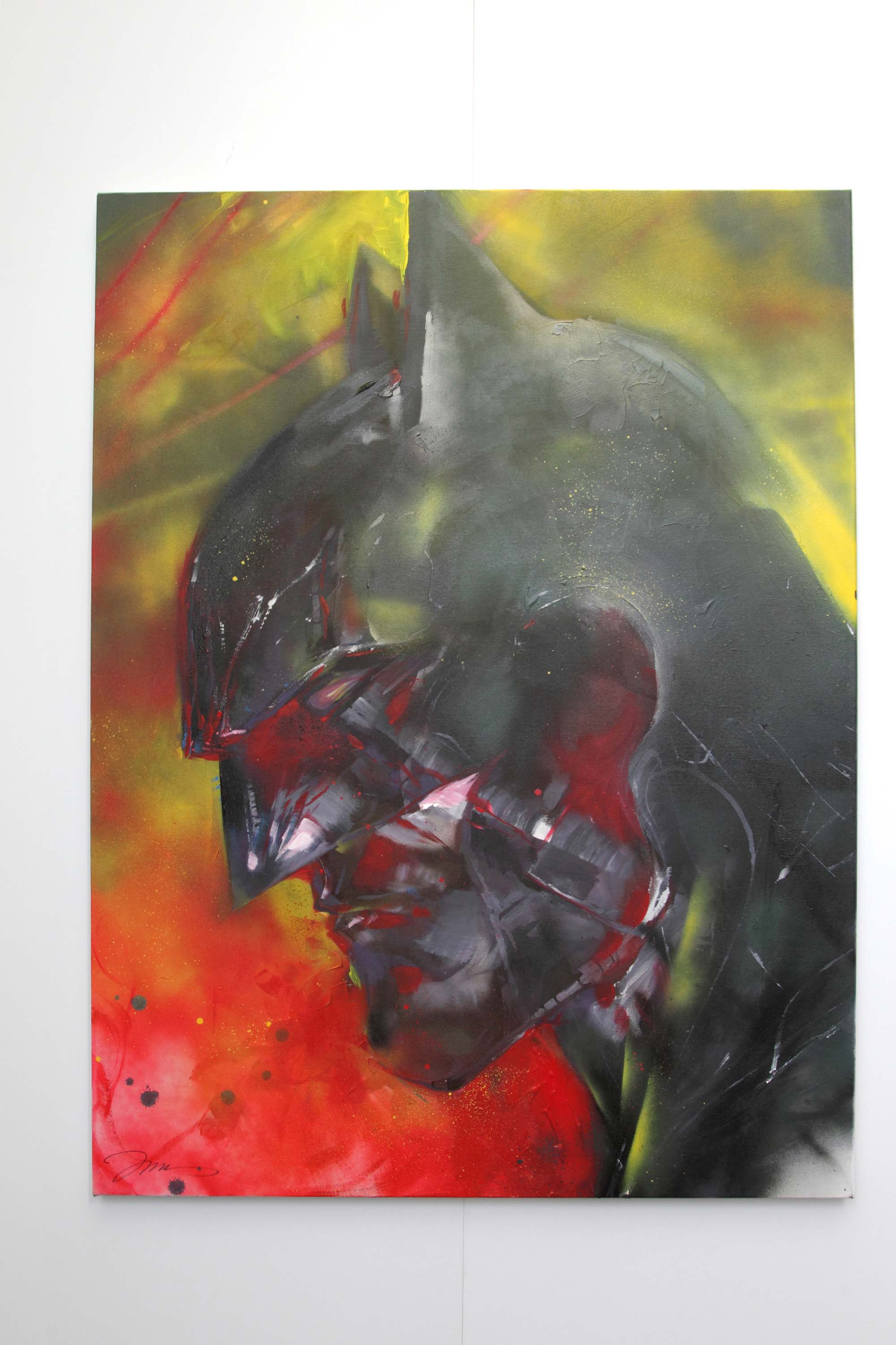2000x3000 Original Fine Art Inspired By The Universe Of Dc Comics Super - Dc Comics Painting