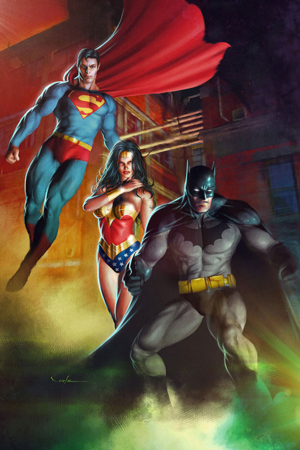 600x900 Amazing Art From The Dc Universe - Dc Comics Painting