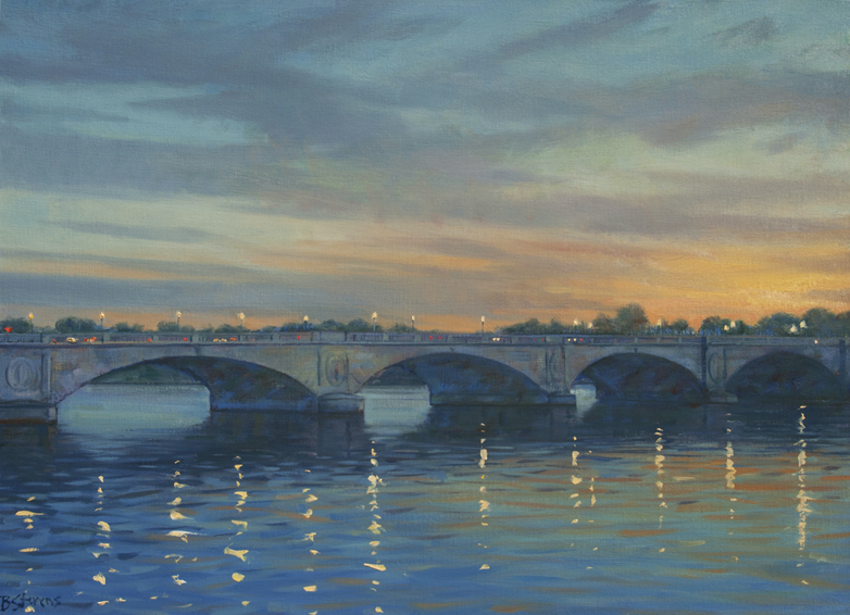 782x566 Cityscapes Bradley Stevens - Dc Painting