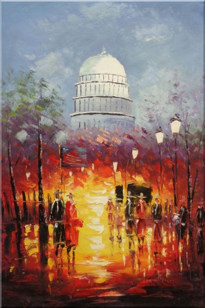 408x612 Framed Washington Dc - Dc Painting