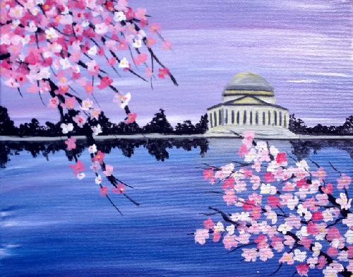 500x392 Nellie's Sports Bar 04022018 Paint Nite Event - Dc Painting