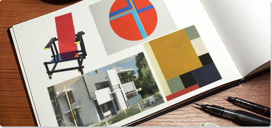 558x263 De Stijl Movement, Artists And Major Works The Art Story - De Stijl Painting