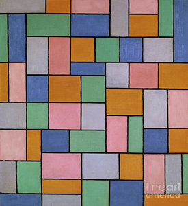 275x300 De Stijl Paintings Fine Art America - De Stijl Painting