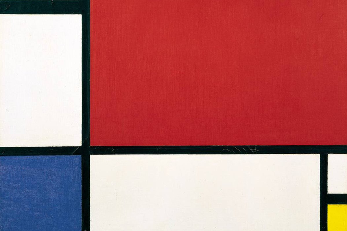 1200x800 De Stijl The Modern Plastic Art Movement Widewalls - De Stijl Painting