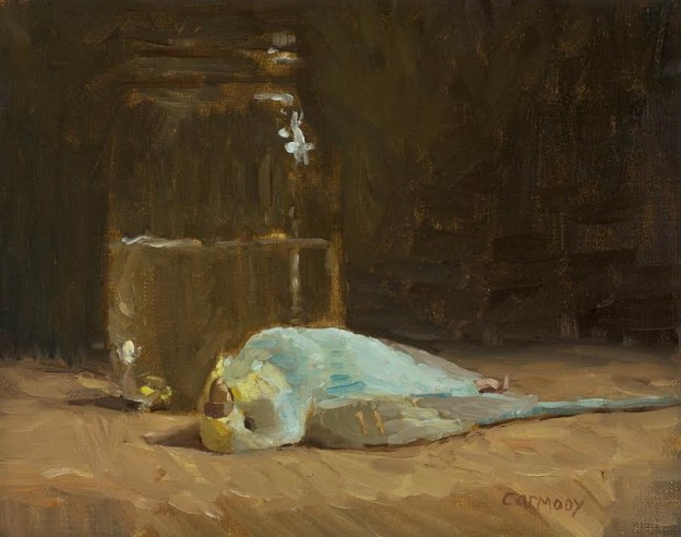 624x492 Intimate Still Life Portraits Of Dead Birds Painted In The Style - Dead Bird Painting