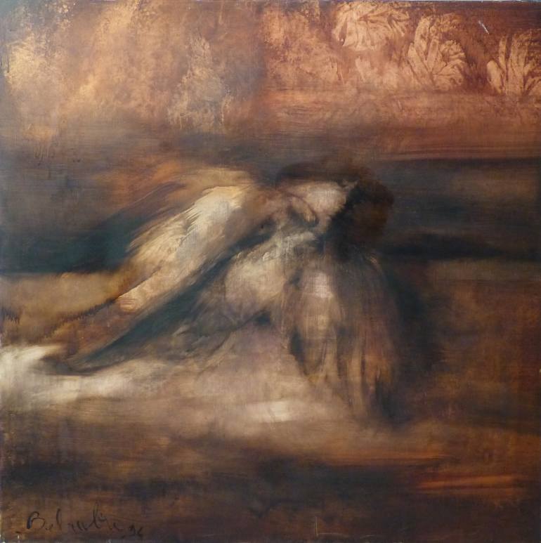 770x773 Saatchi Art The Dead Bird Painting By Frederic Belaubre - Dead Bird Painting