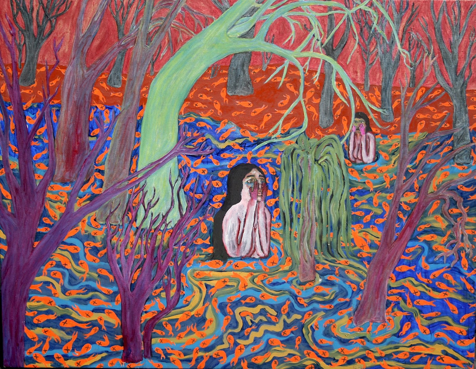 1600x1240 Haley Hughes - Dead Fish Painting