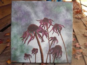 300x225 Dead Flower Painting - Dead Flower Painting