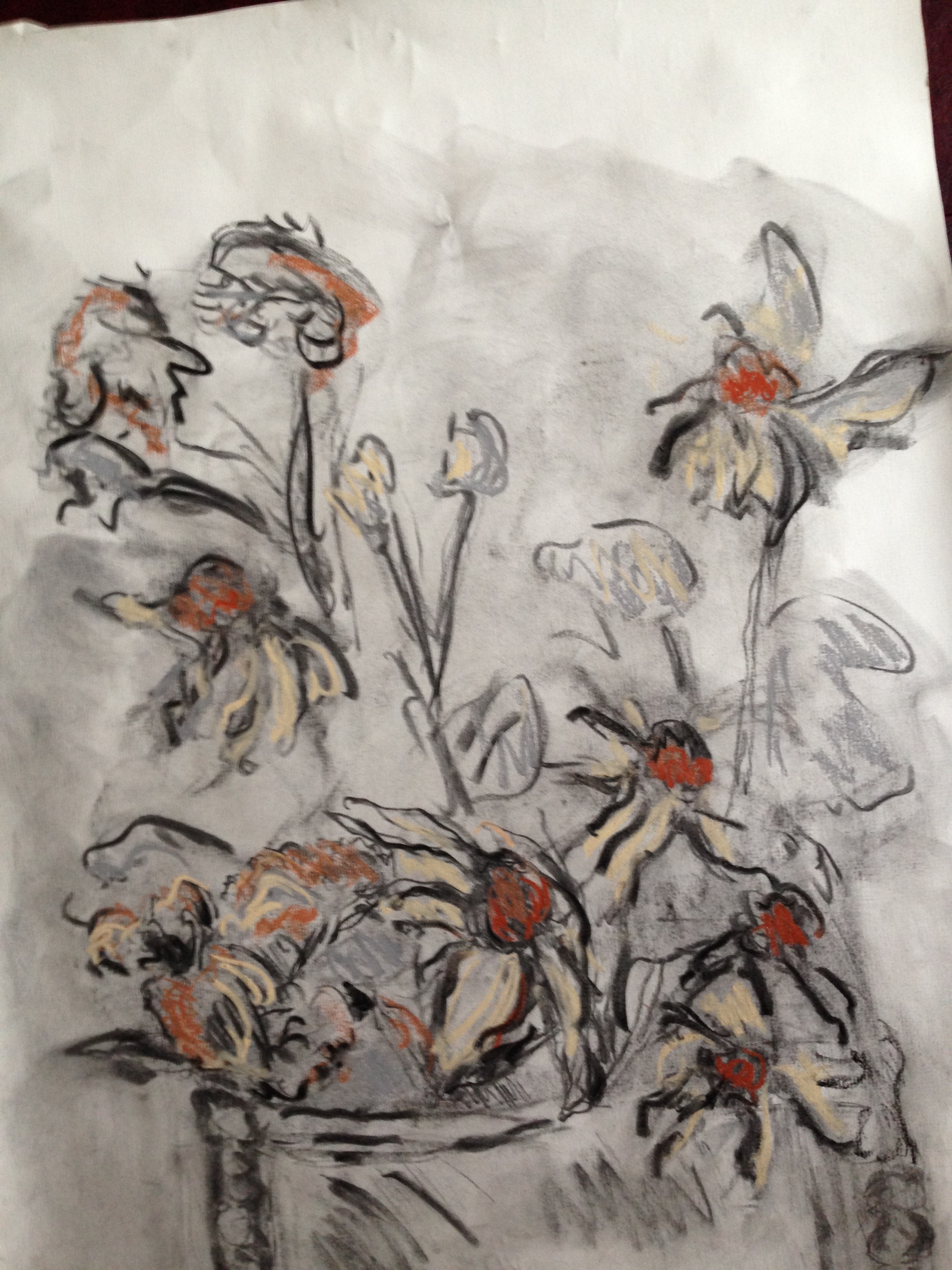 2448x3264 Still Life Dead Flowers Laurie Israel, Artist - Dead Flower Painting