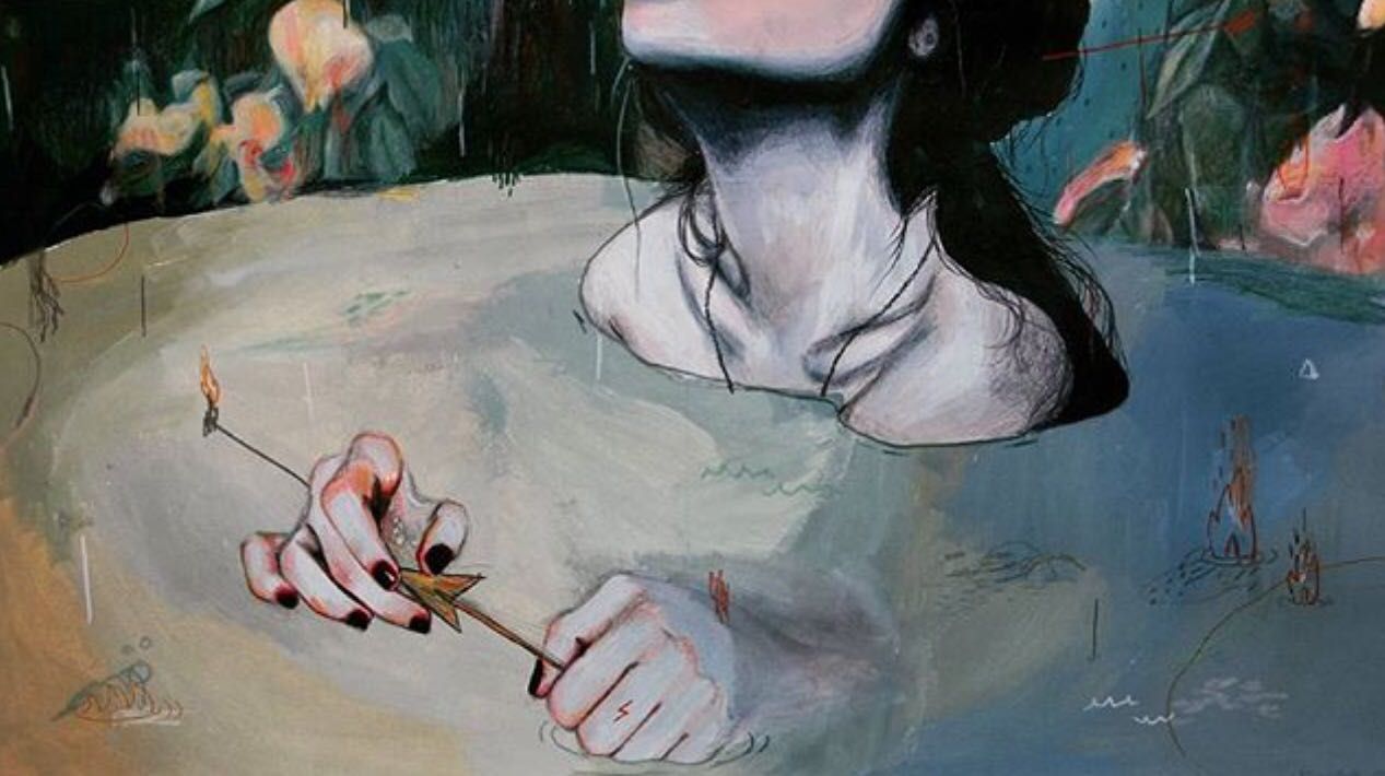 Dead Flowers Painting at Explore collection of