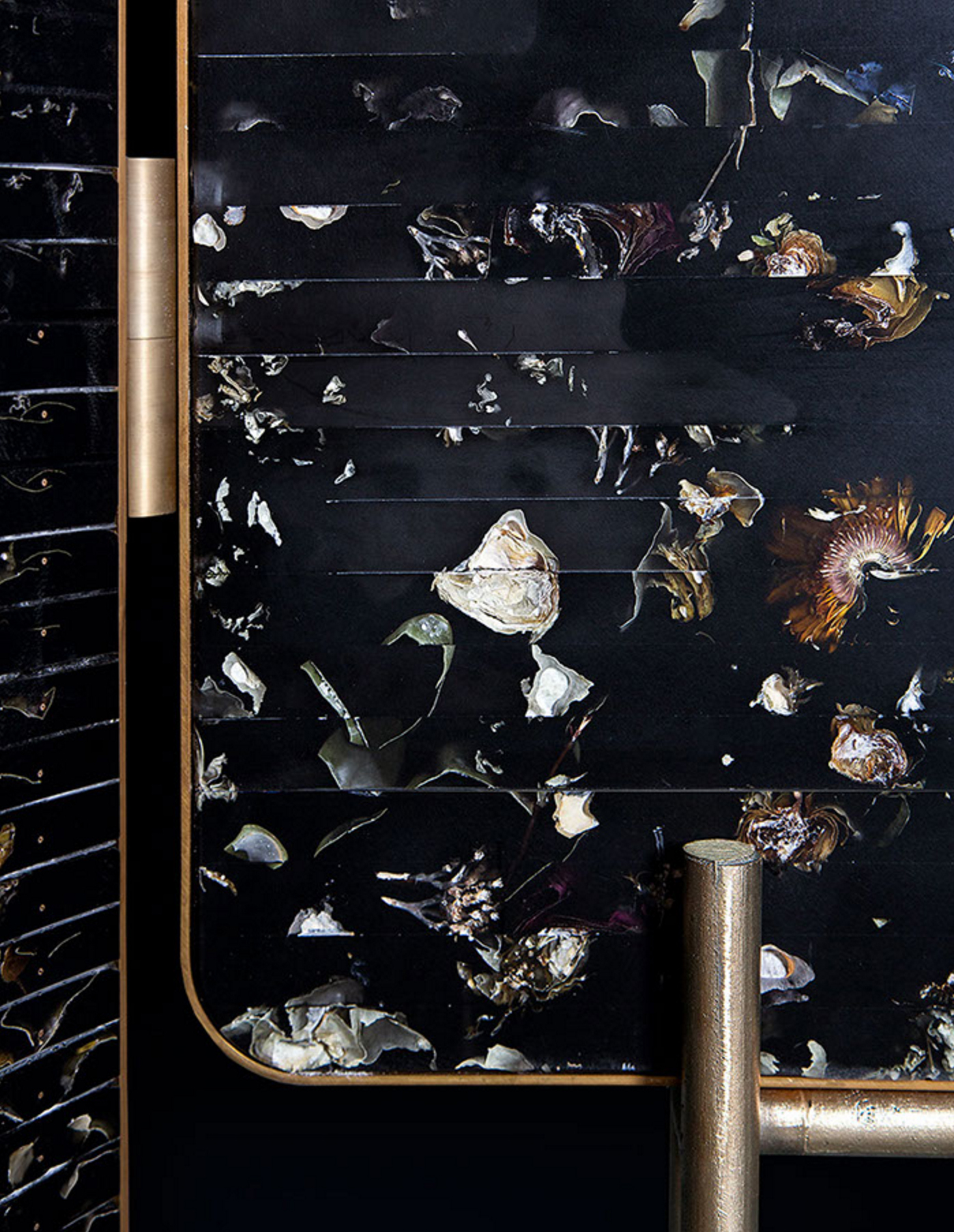 1398x1804 Dead Flowers. Modular 4 - Dead Flowers Painting