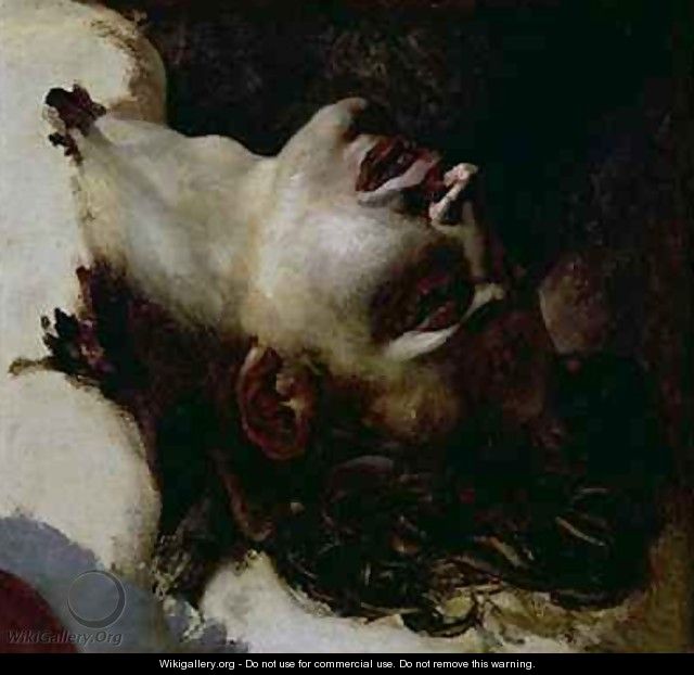 640x622 Head Of A Dead Young Man 2 - Dead Painting