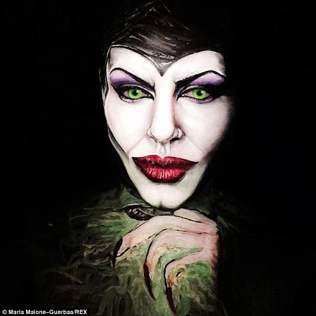 642x643 Make Up Artist Maria Malone Guerbaa Creates Face Painting - Dead Presidents Face Painting