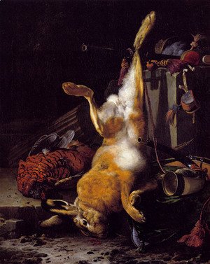 300x377 Famous Rabbits Paintings Amp Reproductions 1st Art Gallery - Dead Rabbit Painting