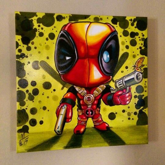 Deadpool Oil Painting At Explore Collection Of Deadpool Oil Painting