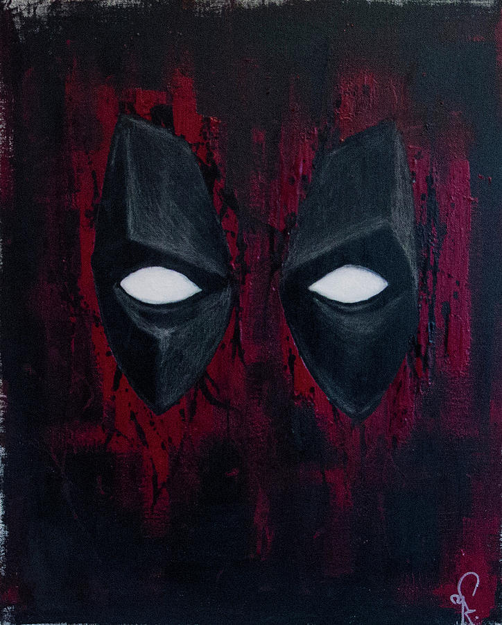 724x900 Deadpool Painting By Artistyf - Deadpool Painting