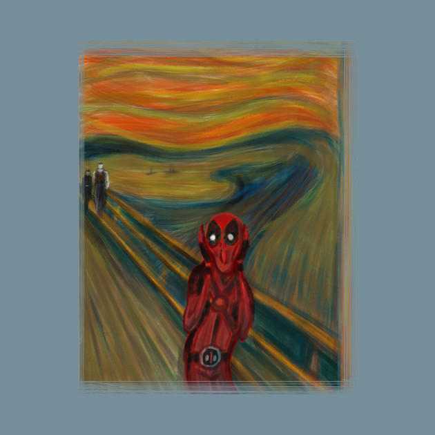 630x630 Scream Pool - Deadpool Scream Painting