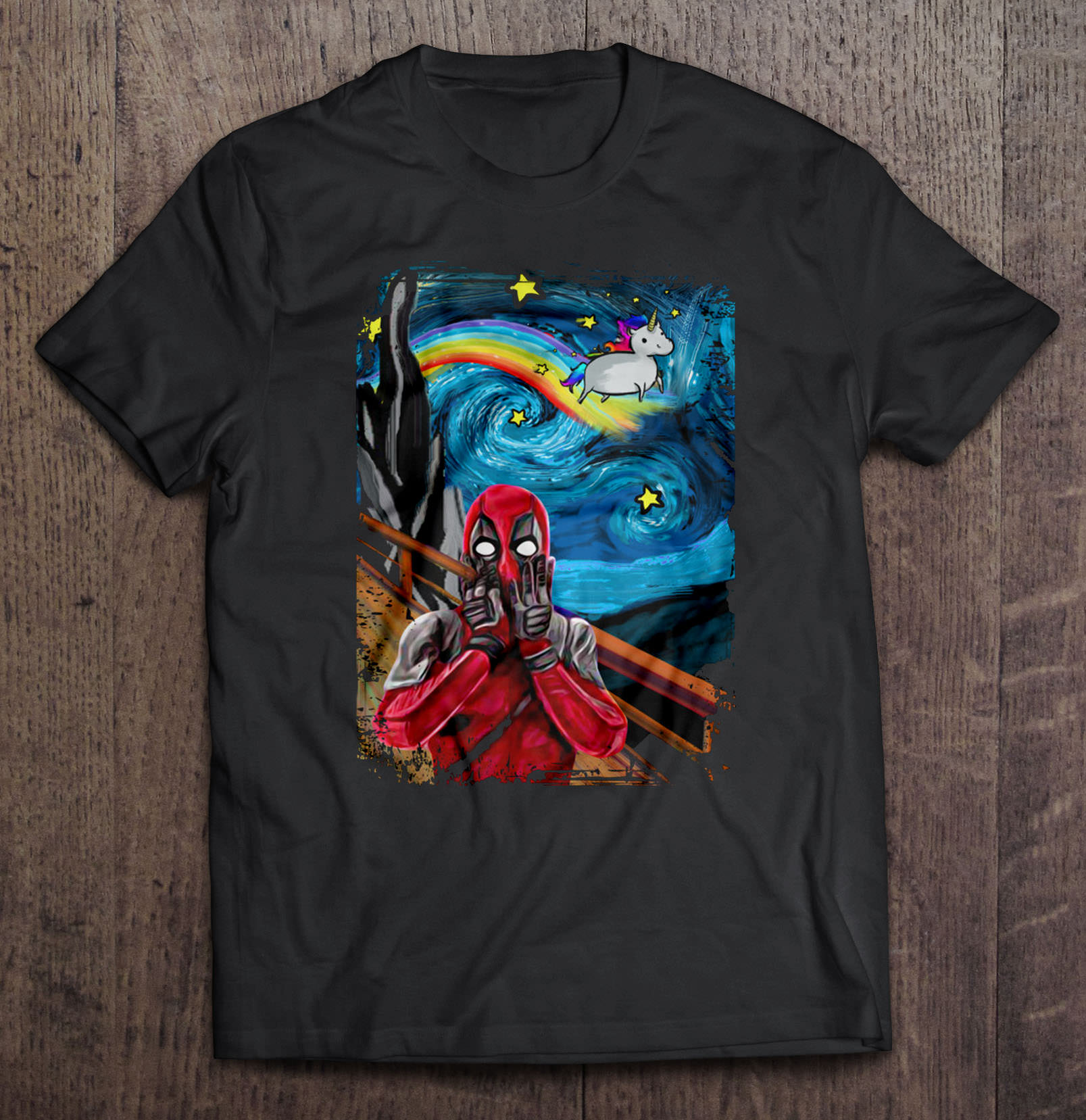 Deadpool Scream Painting At Explore Collection Of