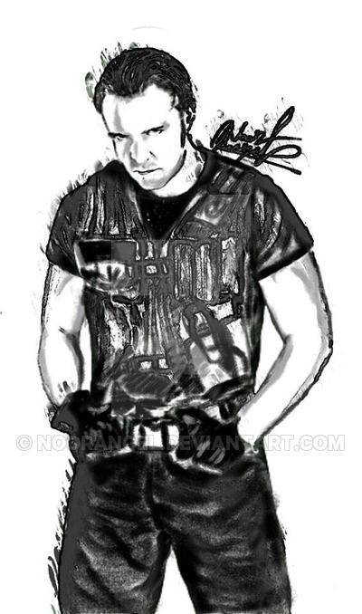 400x678 Dean Ambrose By Noorangel - Dean Ambrose Painting
