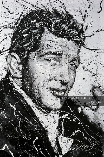 400x600 Dean Martin Neo Pop Art Painting - Dean Martin Painting