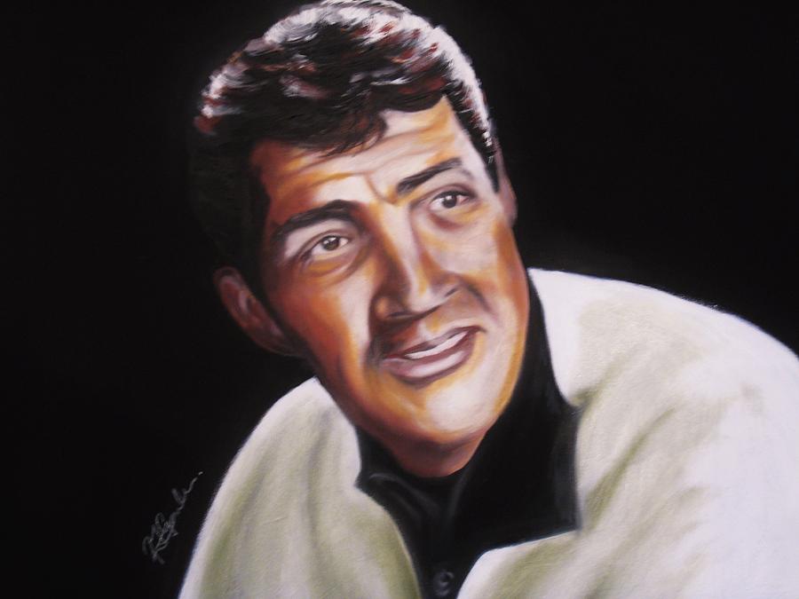 900x675 Dean Martin Painting By Richard Garnham - Dean Martin Painting