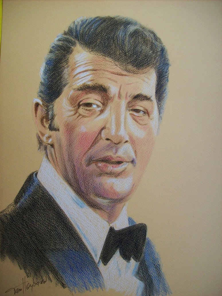 774x1032 659 ) Dean Martin By Tomheyburn - Dean Martin Painting