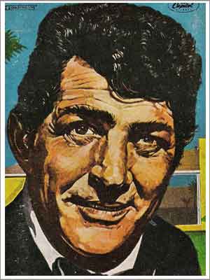 300x400 Dean Martin's Wonderful - Dean Martin Painting