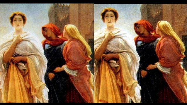 638x359 Art In Detail Story Of Helen And The Trojan Horse (Paintings) - Death Of Achilles Painting