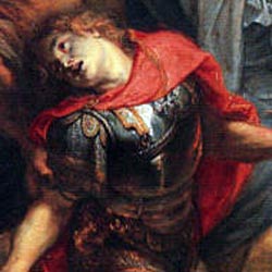 250x250 Myths About Achilles The Death Of Achilles - Death Of Achilles Painting