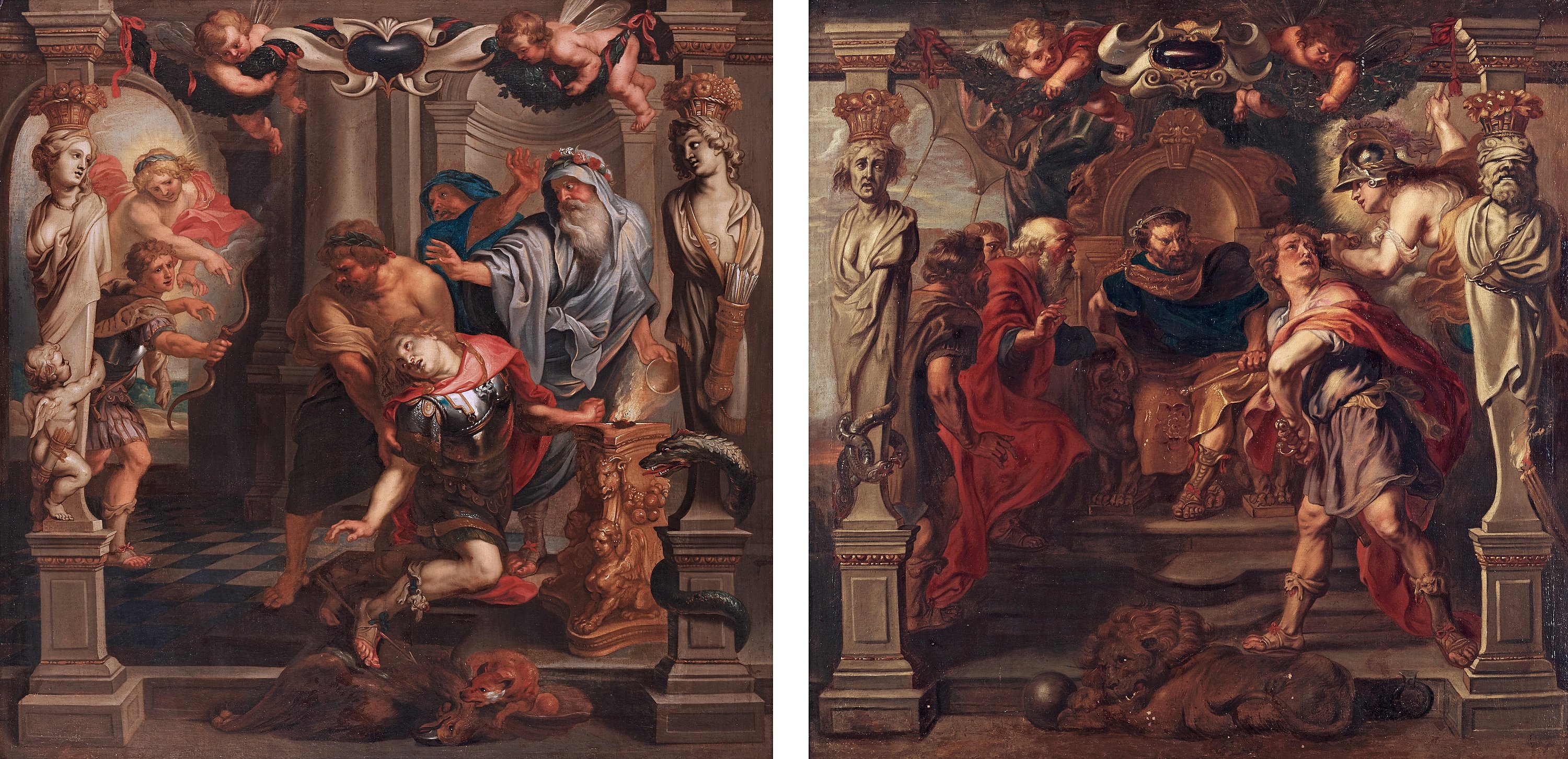 3000x1453 Peter Paul Rubens After, The Wrath Achilles And Death - Death Of Achilles...