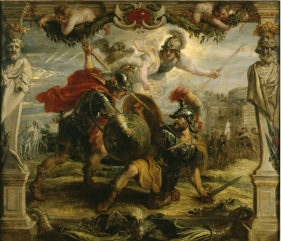 Death Of Achilles Painting at PaintingValley.com | Explore collection ...