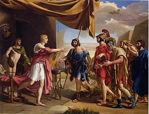 290x222 Achilles - Death Of Achilles Painting